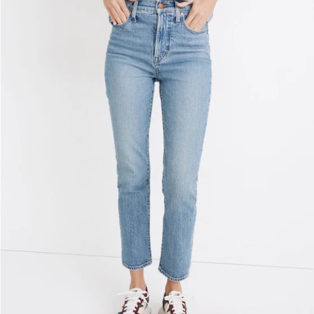 Madewell Perfect Vintage Light Blue Denim Jeans